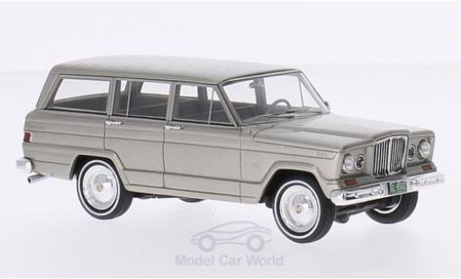 Jeep Wagoneer 1/43 GLM metalico beige 1962 coche miniatura
