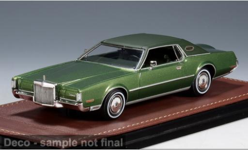 Coche miniatura Lincoln Continental 1/43 GLM Mark IV grün 1972 1:43 Lincoln Continental 1/43 GLM Mark IV grün 1972 1:43 coche miniatura