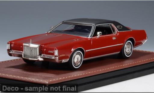 Coche miniatura Lincoln Continental 1/43 GLM Mark IV rojo 1972 1:43 Lincoln Continental 1/43 GLM Mark IV rojo 1972 1:43 coche miniatura