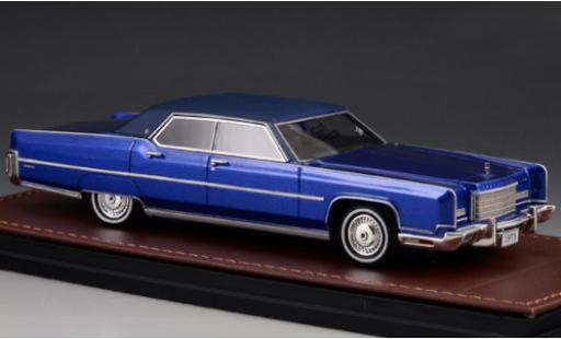 Coche miniatura Lincoln Continental 1/43 GLM Town Car metalico azul/matt-azul 1973 Lincoln Continental 1/43 GLM Town Car metalico azul/matt-azul 1973 coche miniatura