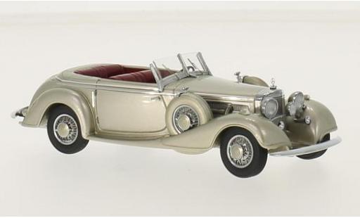 Coche miniatura Mercedes 540 1/43 GLM K Sindelfingen metalico beige 1938 Mercedes 540 1/43 GLM K Sindelfingen metalico beige 1938 coche miniatura