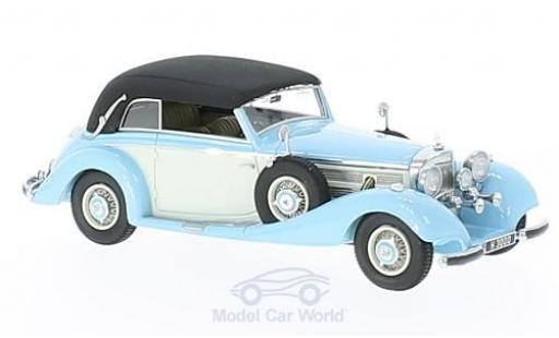 Coche miniatura Mercedes 540 1/43 GLM K Cabriolet B azul/blanco RHD 1937 geschlossen Mercedes 540 1/43 GLM K Cabriolet B azul/blanco RHD 1937 geschlossen coche miniatura