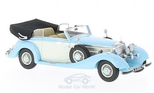Coche miniatura Mercedes 540 1/43 GLM K Cabriolet B azul/blanco RHD 1937 offen Mercedes 540 1/43 GLM K Cabriolet B azul/blanco RHD 1937 offen coche miniatura