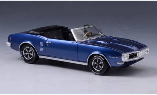 Coche miniatura Pontiac Firebird 1/43 GLM 400 Convertible azul 1968 Pontiac Firebird 1/43 GLM 400 Convertible azul 1968 coche miniatura
