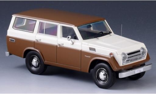Coche miniatura Toyota Land Cruiser 1/43 GLM FJ55 marron/blanco 1979 Toyota Land Cruiser 1/43 GLM FJ55 marron/blanco 1979 coche miniatura