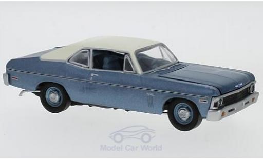 Coche miniatura Chevrolet Nova 1/43 GMP metalico azul/beige Beverly Hills Cop 1984 Chevrolet Nova 1/43 GMP metalico azul/beige Beverly Hills Cop 1984 coche miniatura