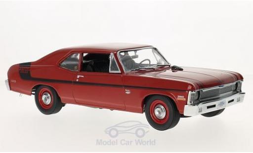 Coche miniatura Chevrolet Nova 1970 1/18 GMP rojo/Dekor Yenko Deuce 1970 Chevrolet Nova 1970 1/18 GMP rojo/Dekor Yenko Deuce 1970 coche miniatura