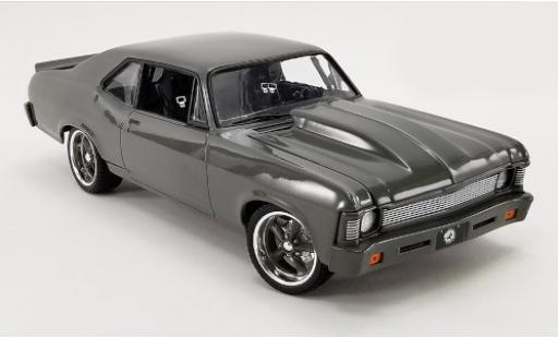 Coche miniatura Chevrolet Nova 1/18 GMP Street Fighter Destroyer gris 1970 Chevrolet Nova 1/18 GMP Street Fighter Destroyer gris 1970 coche miniatura