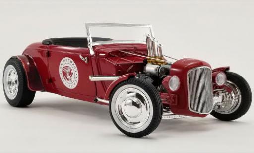 Coche miniatura Ford Hot Rod 1/18 GMP Roadster rojo Indian Motorcycle 1934 Ford Hot Rod 1/18 GMP Roadster rojo Indian Motorcycle 1934 coche miniatura