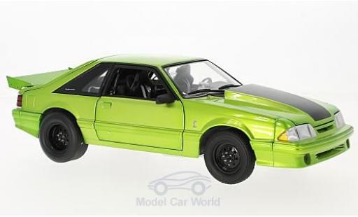 Coche miniatura Ford Mustang 1/18 GMP Cobra King Snake verde 1993 1320 Drag Kings Ford Mustang 1/18 GMP Cobra King Snake verde 1993 1320 Drag Kings coche miniatura