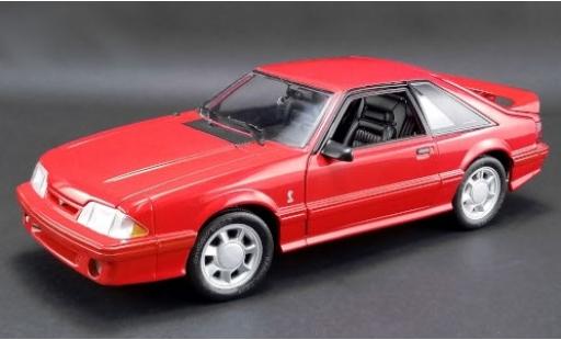 Ford Mustang 1/18 GMP Cobra rojo 1993 coche miniatura