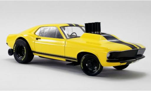 Coche miniatura Ford Mustang 1/18 GMP Gasser Stinger amarillo/negro 1969 Ford Mustang 1/18 GMP Gasser Stinger amarillo/negro 1969 coche miniatura