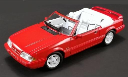 Ford Mustang 1/18 GMP LX 5.0L Convertible Feature Car rojo 1992 Softtop liegt bei coche miniatura