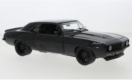 Chevrolet Camaro 1/18 GMP Convict negro 1969 coche miniatura