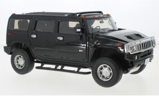 Coche miniatura Hummer H2 1/18 GMP negro NCIS - Based on the TV Series 2006 Hummer H2 1/18 GMP negro NCIS - Based on the TV Series 2006 coche miniatura