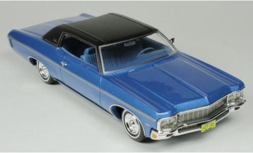 Coche miniatura Chevrolet Impala 1/43 Goldvarg Collections Custom Coupe metalico azul/matt-negro 1970 Chevrolet Impala 1/43 Goldvarg Collections Custom Coupe metalico azul/matt-negro 1970 coche miniatura