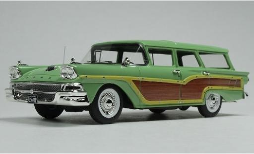 Ford Country Squire 1/43 Goldvarg Collections verde/Holzoptik 1958 coche miniatura
