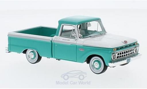 Ford F-1 1/43 Goldvarg Collections 00 Pick Up türkis/blanco 1965 coche miniatura