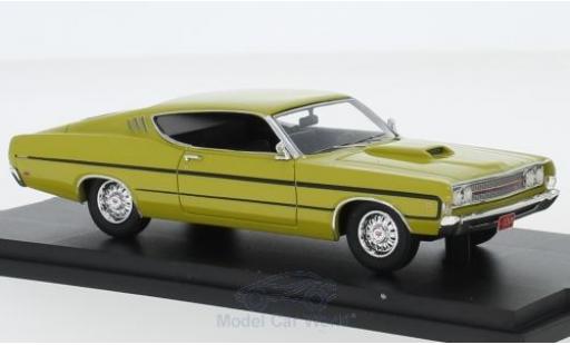 Ford Torino 1/43 Goldvarg Collections amarillo 1969 coche miniatura