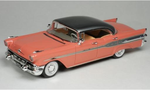 Pontiac Star Chief 1/43 Goldvarg Collections Hardtop rosa/metalico gris 1957 coche miniatura