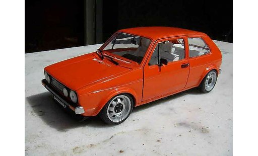 Volkswagen Golf GTI 1/18 Solido jantes ATS 15 pouces naranja coche miniatura