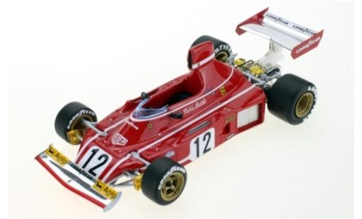 Ferrari 312 1/43 GP Replicas B3 No.12 Scuderia Formel 1 1974 N.Lauda coche miniatura