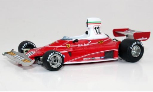 Ferrari 312 1/43 GP Replicas T No.12 Scuderia Formel 1 1975 N.Lauda coche miniatura