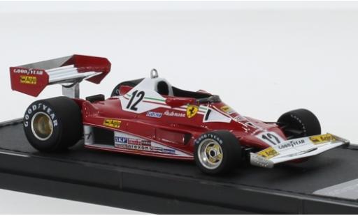 Ferrari 312 1/43 GP Replicas T2 No.12 Scuderia Formel 1 1977 C.Reutemann coche miniatura