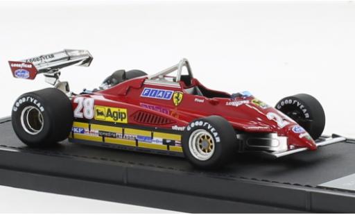 Ferrari 126 1/43 GP Replicas C2 No.28 Scuderia Formel 1 1982 coche miniatura