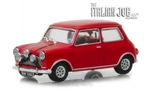 Coche miniatura Austin Mini 1/43 Greenlight Cooper S 1275 MkI rojo RHD The Italian Job 1967 Austin Mini 1/43 Greenlight Cooper S 1275 MkI rojo RHD The Italian Job 1967 coche miniatura