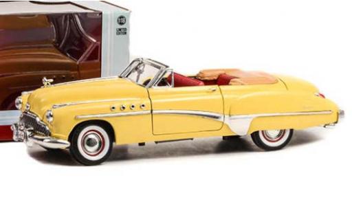 Coche miniatura Buick Roadmaster 1/18 Greenlight Convertible amarillo Rain Man 1949 Buick Roadmaster 1/18 Greenlight Convertible amarillo Rain Man 1949 coche miniatura
