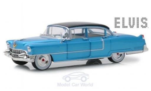 Coche miniatura Cadillac Fleetwood 1/24 Greenlight Series 60 metalico azul/negro Elvis Presley 1955 Cadillac Fleetwood 1/24 Greenlight Series 60 metalico azul/negro Elvis Presley 1955 coche miniatura