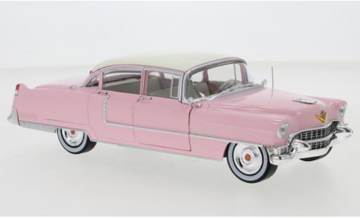 Coche miniatura Cadillac Fleetwood 1/24 Greenlight Series 60 rosa/blanco 1955 Cadillac Fleetwood 1/24 Greenlight Series 60 rosa/blanco 1955 coche miniatura