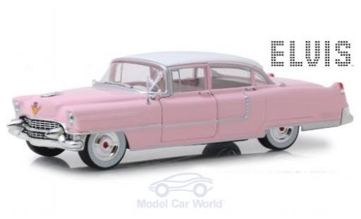 Coche miniatura Cadillac Fleetwood 1/24 Greenlight Series 60 rosa/blanco Elvis Presley 1955 Cadillac Fleetwood 1/24 Greenlight Series 60 rosa/blanco Elvis Presley 1955 coche miniatura
