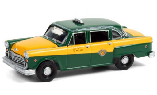 Coche miniatura Checker Marathon 1/64 Greenlight A11 verde/amarillo Special 1960 60 Years Checker Marathon 1/64 Greenlight A11 verde/amarillo Special 1960 60 Years coche miniatura