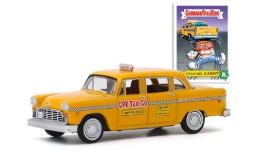 Coche miniatura Checker Marathon 1/64 Greenlight A11 GPK Taxi Co 1970 Unaware Aaron GarbagePailKids Checker Marathon 1/64 Greenlight A11 GPK Taxi Co 1970 Unaware Aaron GarbagePailKids coche miniatura