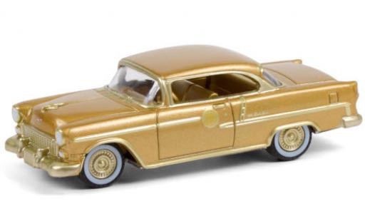 Coche miniatura Chevrolet Bel Air 1/64 Greenlight gold 1955 50 Millionth GM Car Chevrolet Bel Air 1/64 Greenlight gold 1955 50 Millionth GM Car coche miniatura