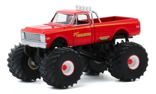 Coche miniatura Chevrolet C-10 1/64 Greenlight Monster Truck Texas Tumbleweed 1972 Chevrolet C-10 1/64 Greenlight Monster Truck Texas Tumbleweed 1972 coche miniatura
