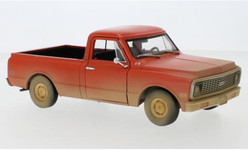 Coche miniatura Chevrolet C-10 1/24 Greenlight naranja 1971 Groundhog Day - ...und täglich grüßt das Murmeltier Chevrolet C-10 1/24 Greenlight naranja 1971 Groundhog Day - ...und täglich grüßt das Murmeltier coche miniatura