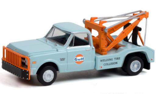 Coche miniatura Chevrolet C-30 1/64 Greenlight Dually Wrecker Gulf 1969 Chevrolet C-30 1/64 Greenlight Dually Wrecker Gulf 1969 coche miniatura