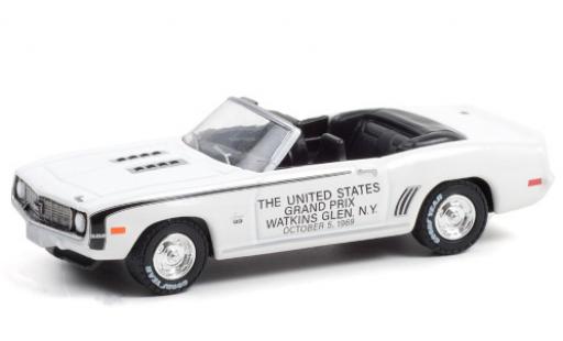 Chevrolet Camaro 1/64 Greenlight Convertible Tennessee State Trooper 1969 The United States Grand Prix coche miniatura