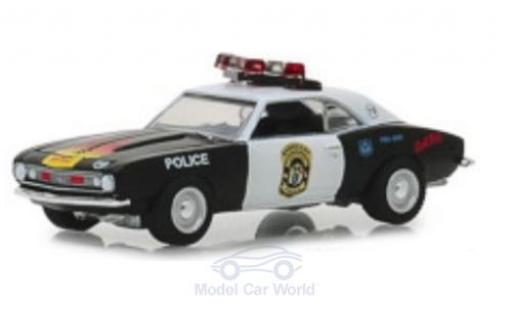 Chevrolet Camaro 1/64 Greenlight Custom Barnegat Township Police Department 1967 coche miniatura