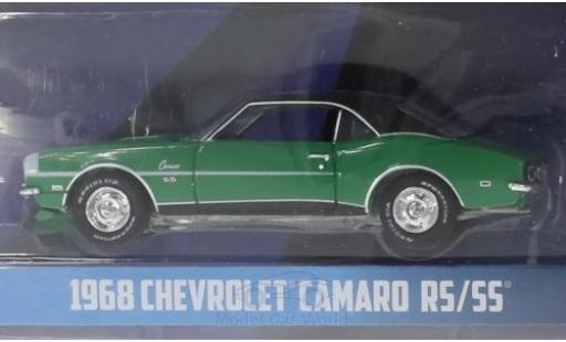 Chevrolet Camaro 1/64 Greenlight RS/SS verde/negro Turtle Wax 1968 coche miniatura