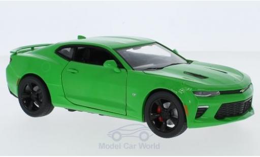 Chevrolet Camaro SS 1/24 Greenlight SS verde 2017 coche miniatura