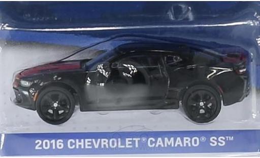 Chevrolet Camaro 1/64 Greenlight SS negro/rojo 2016 General Motors Series 1 ohne Vitrine coche miniatura