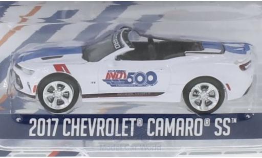 Chevrolet Camaro 1/64 Greenlight blanco 2017 101 Running Indy 500 coche miniatura