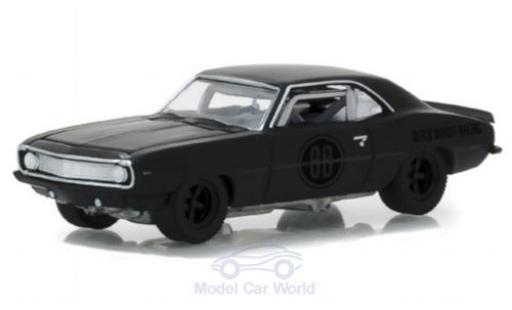 Chevrolet Camaro Z28 1/64 Greenlight Z/28 matt-negro 1969 Black Bandit Trans Am Racing Team coche miniatura