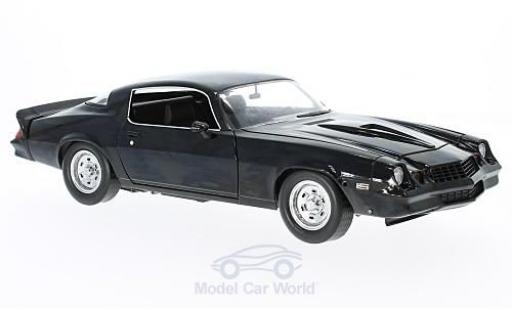 Chevrolet Camaro Z28 1/18 Greenlight Z28 negro Beverly Hills Cop II 1978 coche miniatura