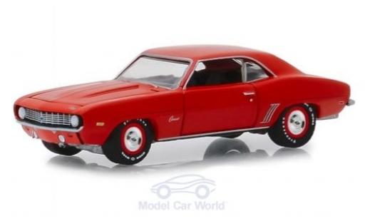 Chevrolet Camaro ZL1 1/64 Greenlight ZL1 rojo 1969 coche miniatura
