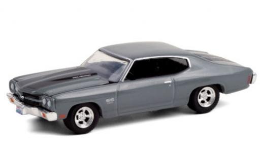 Coche miniatura Chevrolet Chevelle 1/64 Greenlight SS 454 metalico gris/matt-negro 1970 Once Upon A Time (TV-s�rie 20011-18) Es war einmal... Chevrolet Chevelle 1/64 Greenlight SS 454 metalico gris/matt-negro 1970 Once Upon A Time (TV-s�rie 20011-18) Es war einmal... coche miniatura